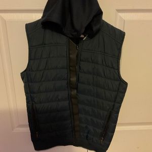 Zara Men Vest Dark Blue